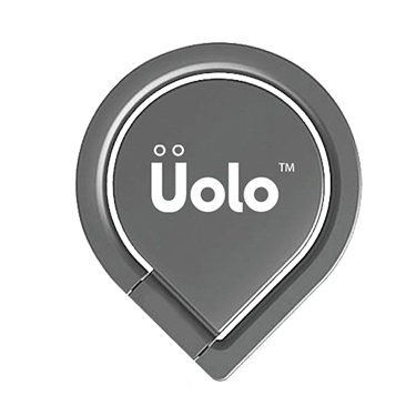 Uolo Ring Smartphone Holder & Kickstand, Platinum